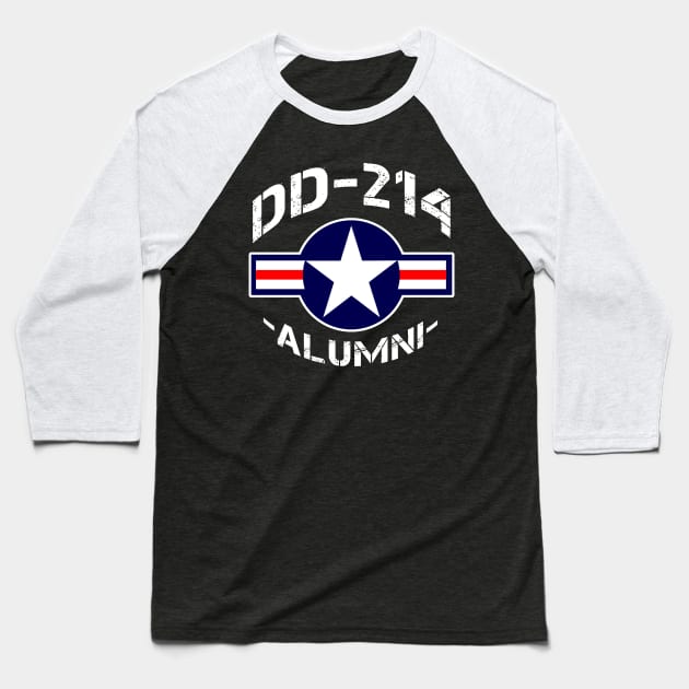 DD 214 Alumni Baseball T-Shirt by soondoock